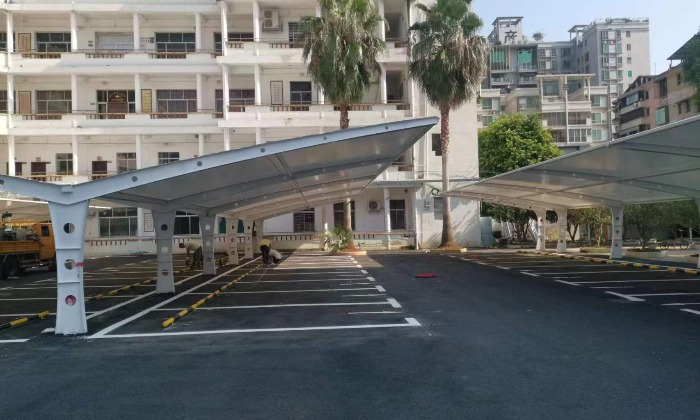 膜結(jié)構停車棚